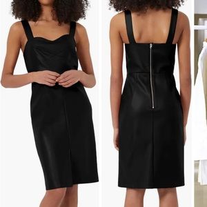 French connection leather dress